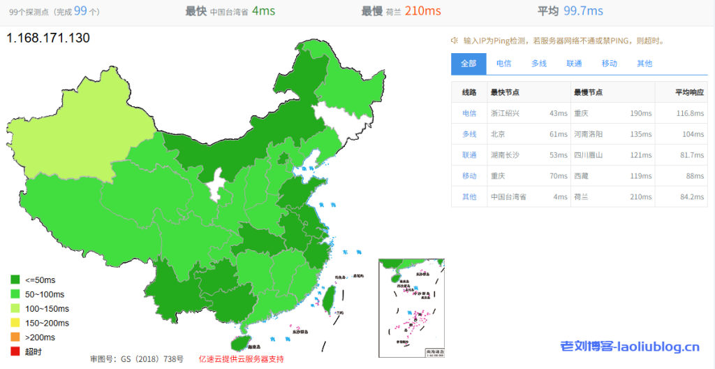 lisahost台湾hinet动态ip VPS测评,台湾双isp原生住宅,顶级的ip!